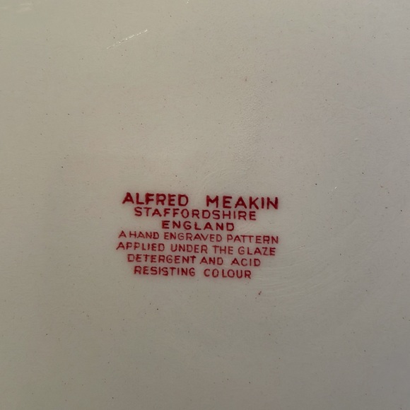 Alfred Meakin god bless our house 1970 plate - Picture 4 of 9